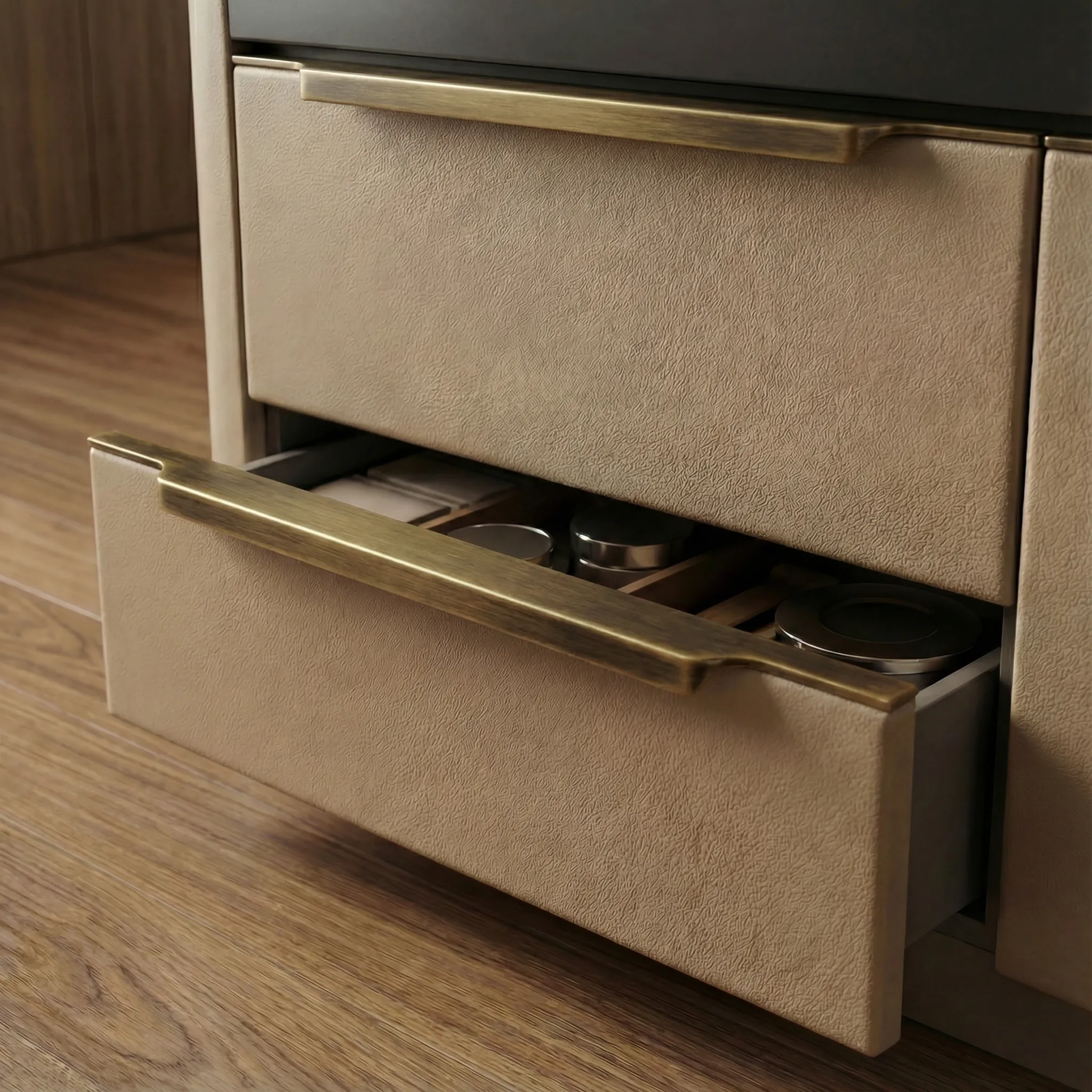 RB 301 - Luxury Aluminium L Cut Marble Kitchen Profile Handle - Image 3