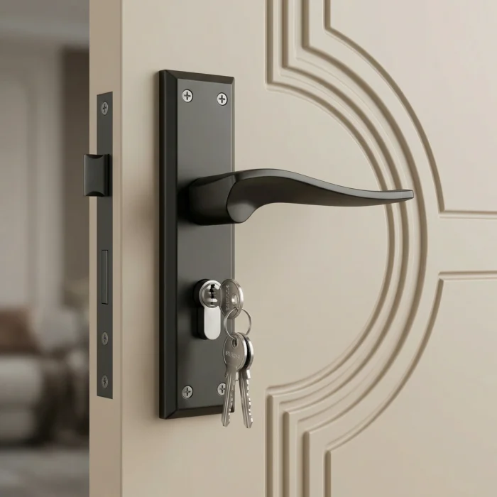 MP-1017  Elegant Zinc Plate Mortise Handle By  Best Quality Manufacturer Brand in Rajkot