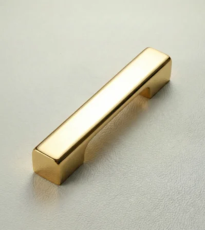 Gold Finish Aluminum Cabinet Handle - Latest Collection Door Handle Manufacturer Brand