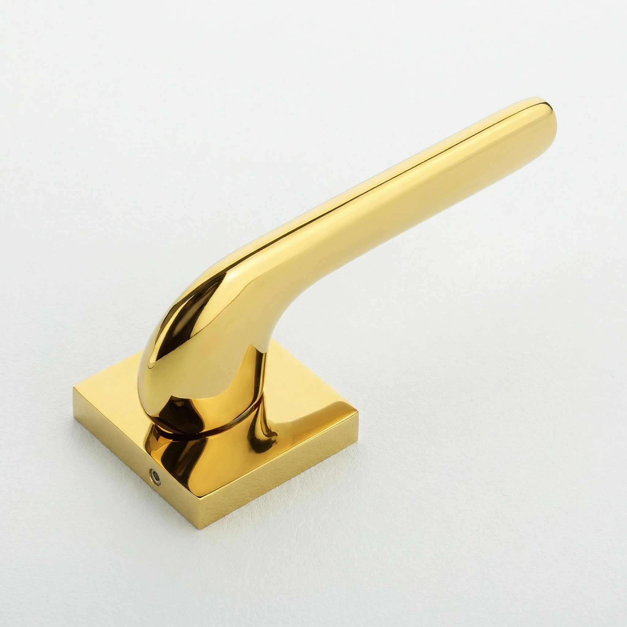 Premium Gold finish Brass Mortise Door Handle Collection