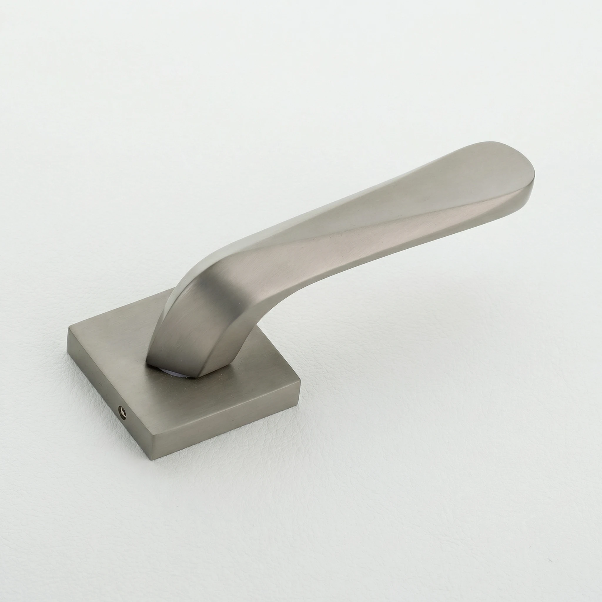B-009 Manufacturing Black satin Brass Mortise Door Handle