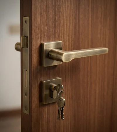 Expertly Crafted Premium Brass Mortise Door Handle Manufacture in Rajkot