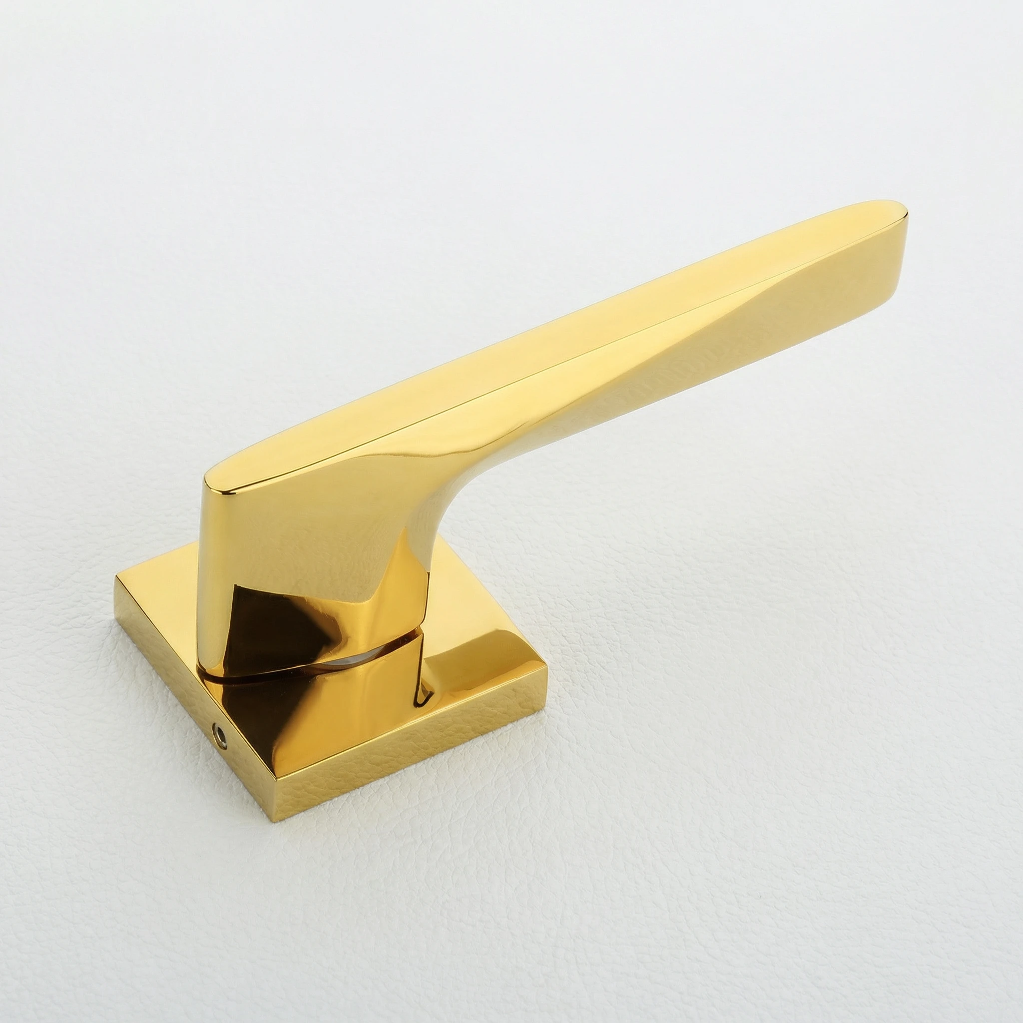 Premium Quality Gold finish Brass Mortise Door Handle