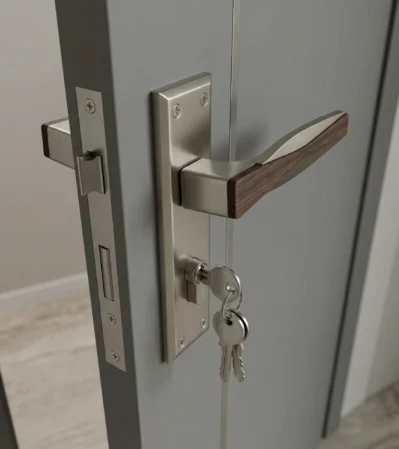 Upgrade Your Interior with the Premium collection of Zinc Plate Mortise Door Handle