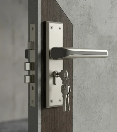 Elevate Your Entryway Buy Premium Zinc Plate Mortise Door Handle