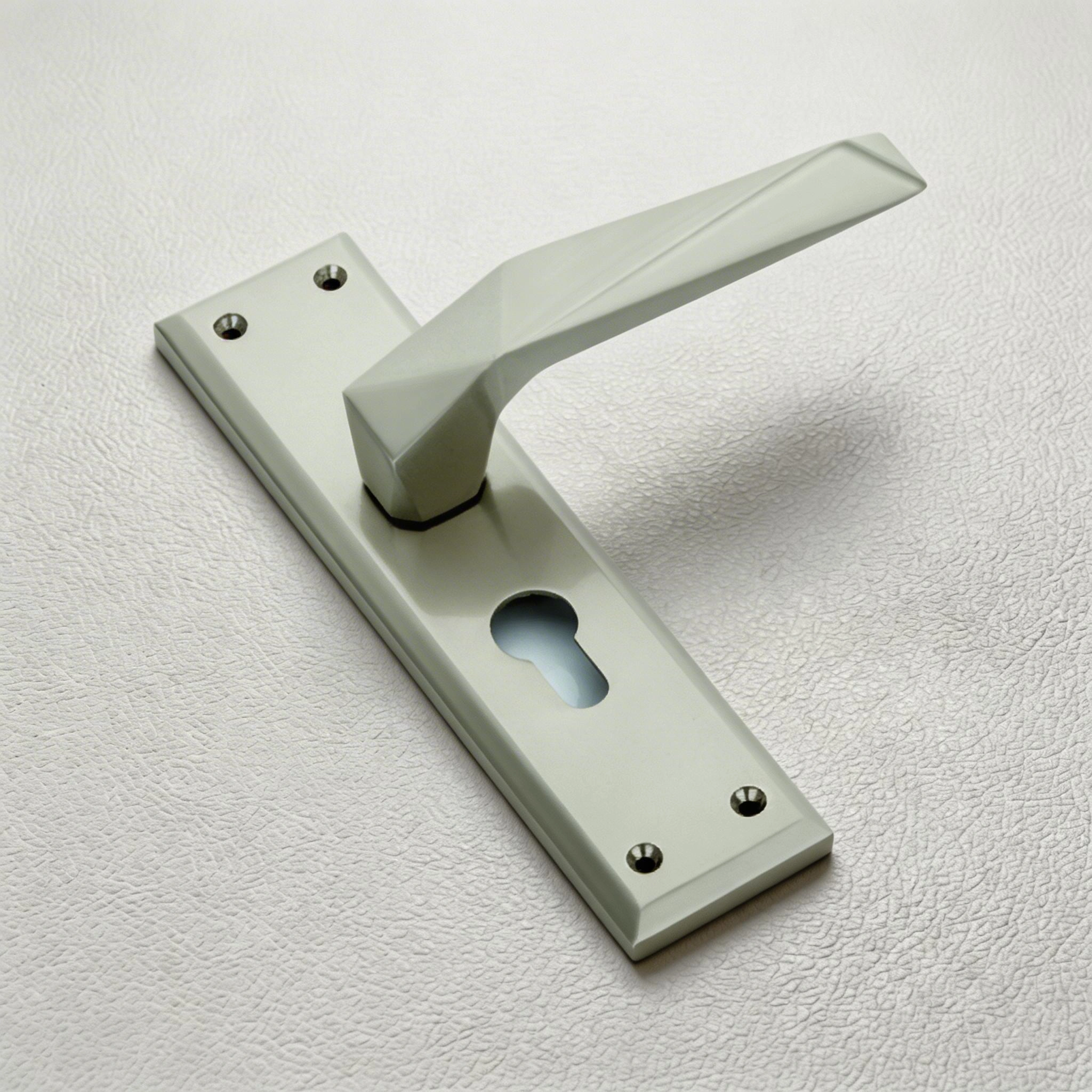 MP-1030 Elegant Zinc Plate Mortise Handle Premium Satin Finish