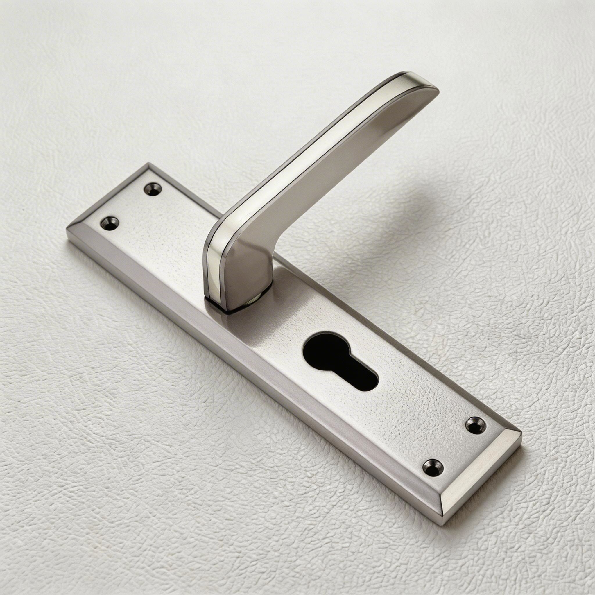 Top-rated Black satin with satin finish Zinc Plate Mortise Handle Design