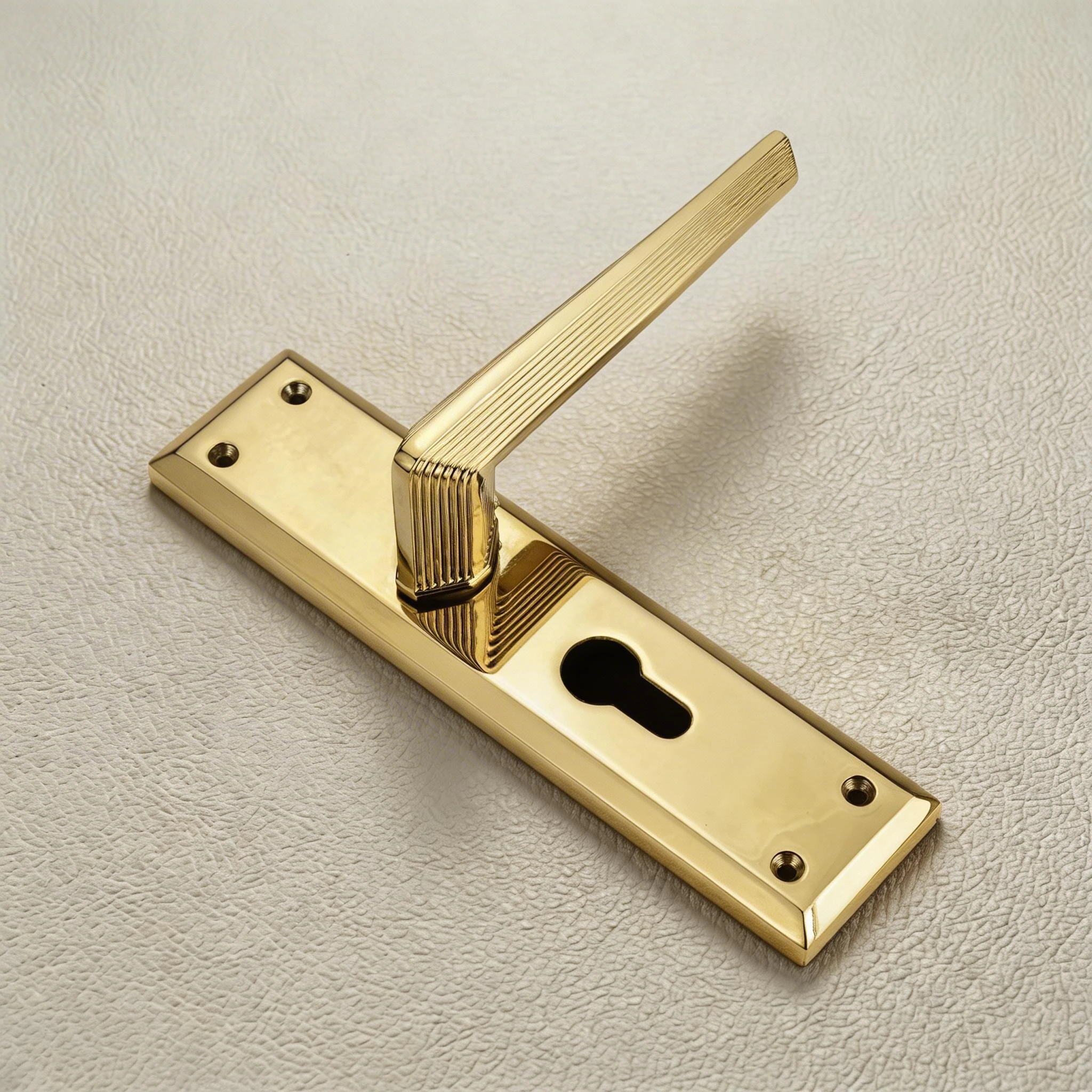 MP-1046 Export Quality and Premium Collection of Zinc Plate Mortise Door Handle For only in Nimkro Hardware LLP - Image 3