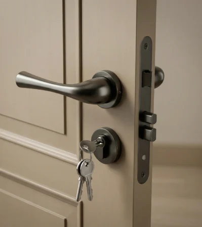 Top Quality Zinc Mortise Door Handle | Nimkro Hardware Rajkot