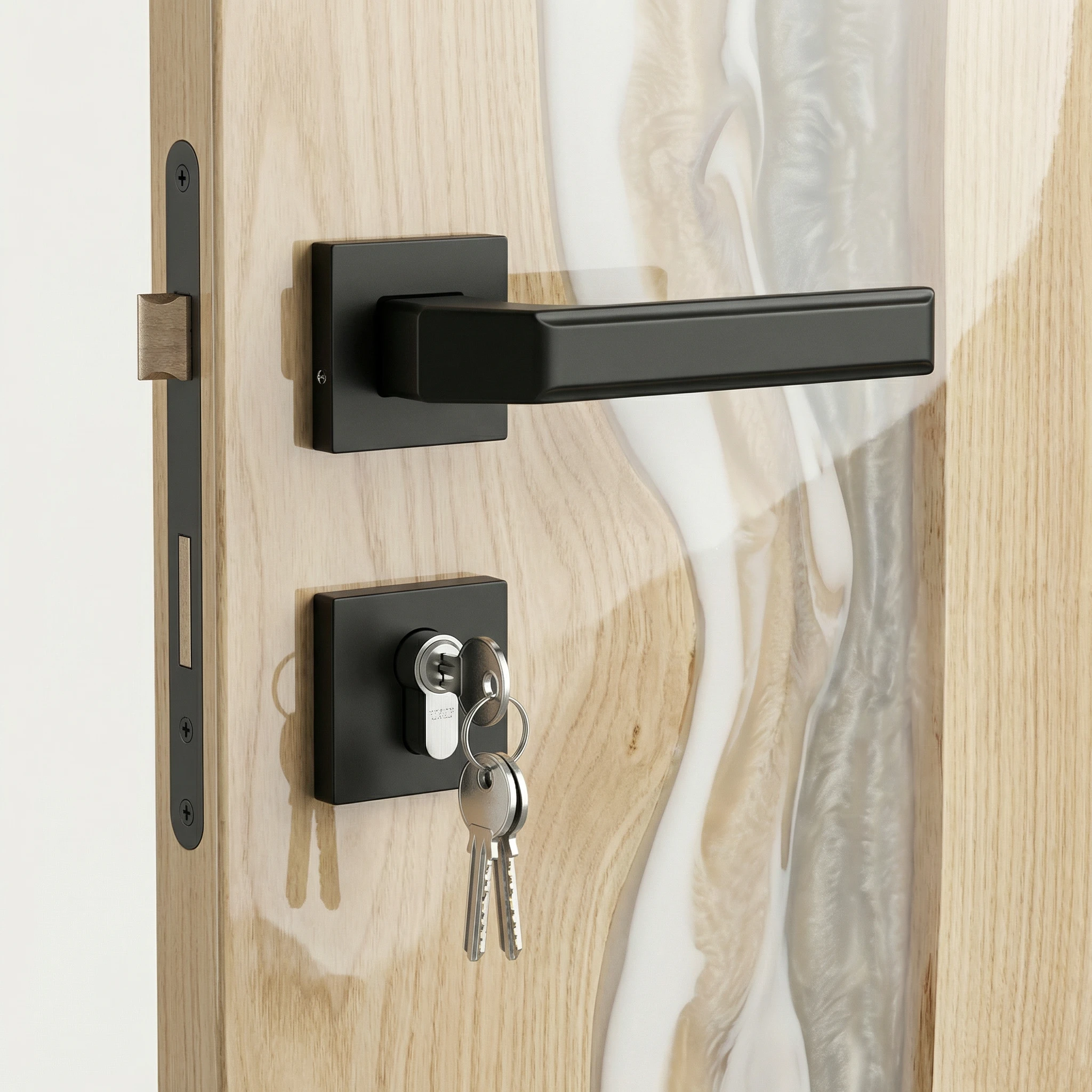 MR 1025 Luxury Zinc Mortise Door Handle | Leading Door Handle Manufacturer Brand in Rajkot