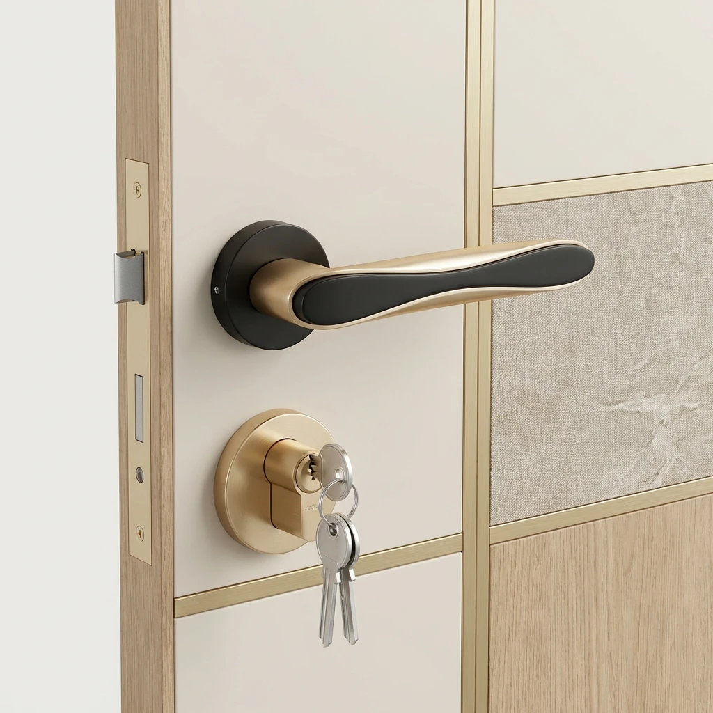 MR 1027 Zinc Mortise Door Handle With Premium finish | Luxury Collection of Zinc Mortise Handle in Rajkot |