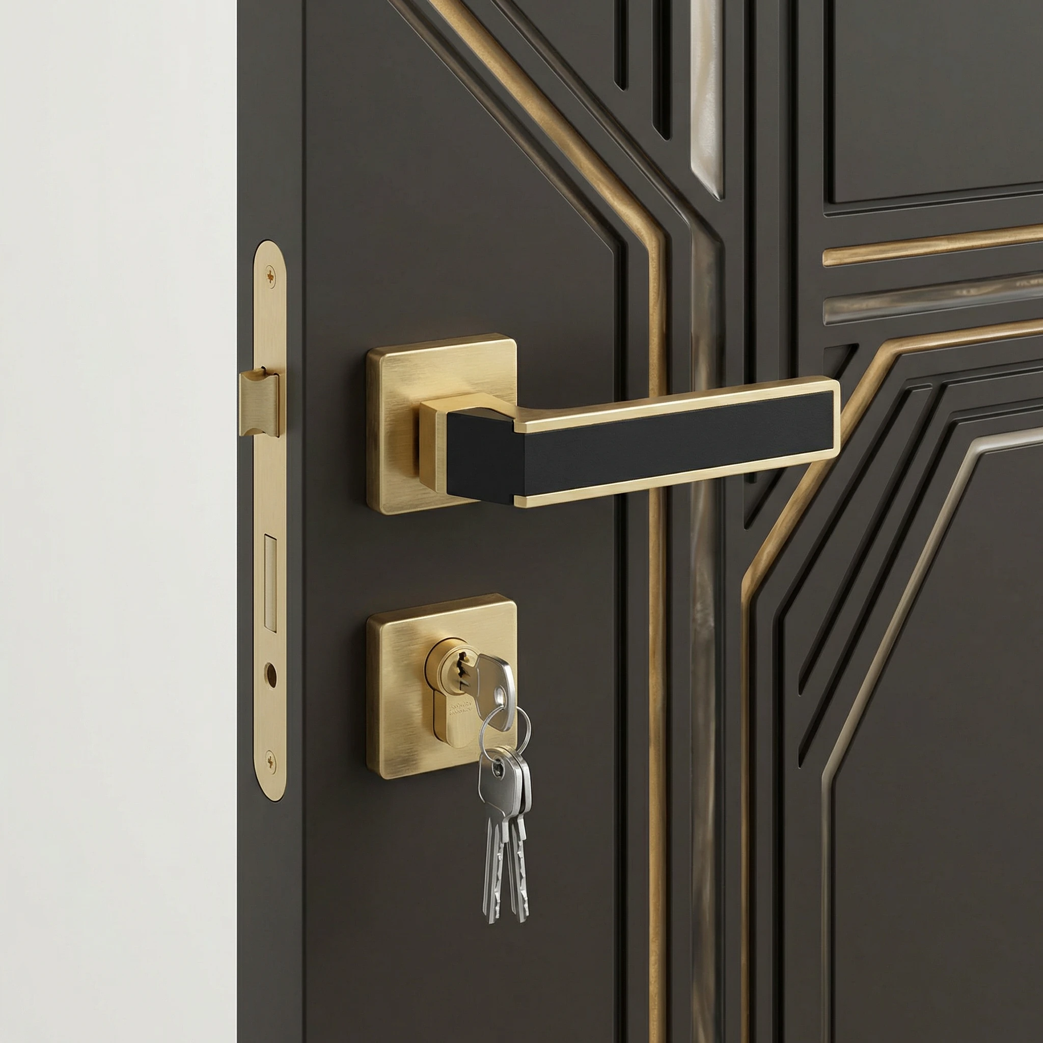 MR 1042 Zinc Mortise Door Handle | Leading Manufacturer of Zinc mortise Door Handle Rajkot | Premium Collection Of Door Handle Supplier