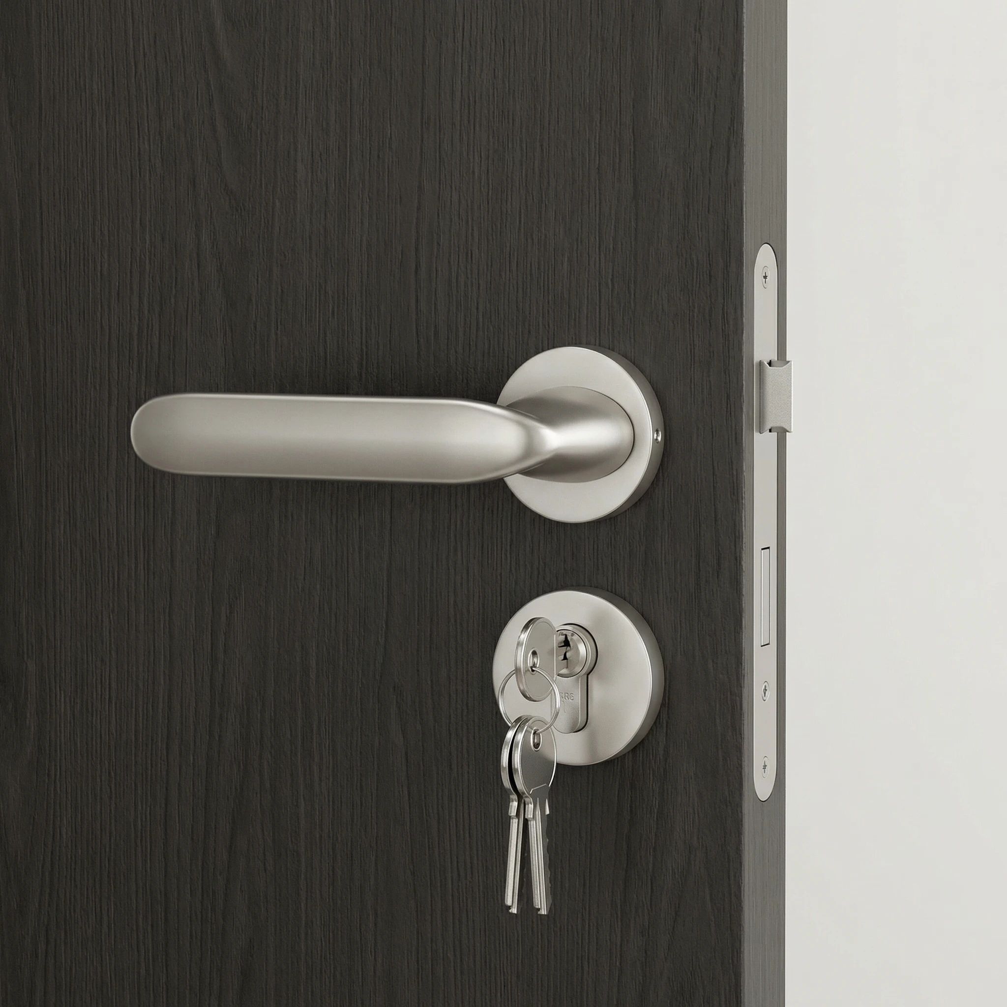 MR 1045 Zinc Mortise Door Handle – Premium Collection from Rajkot | Leading Door Handle Supplier