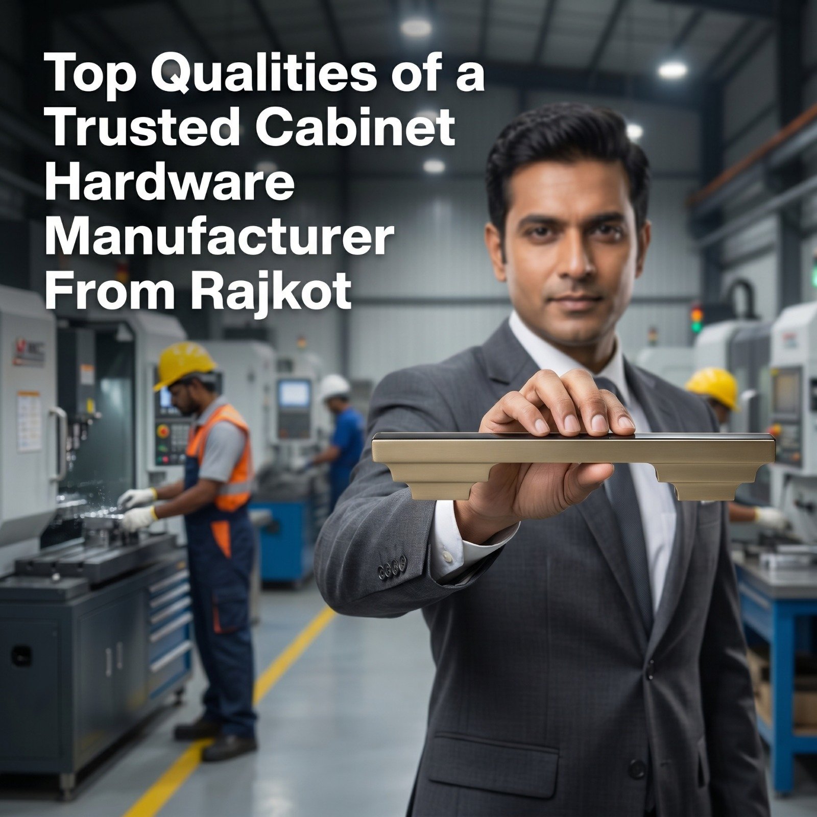 Top Qualities of a Trusted Cabinet Hardware Manufacturer from Rajkot