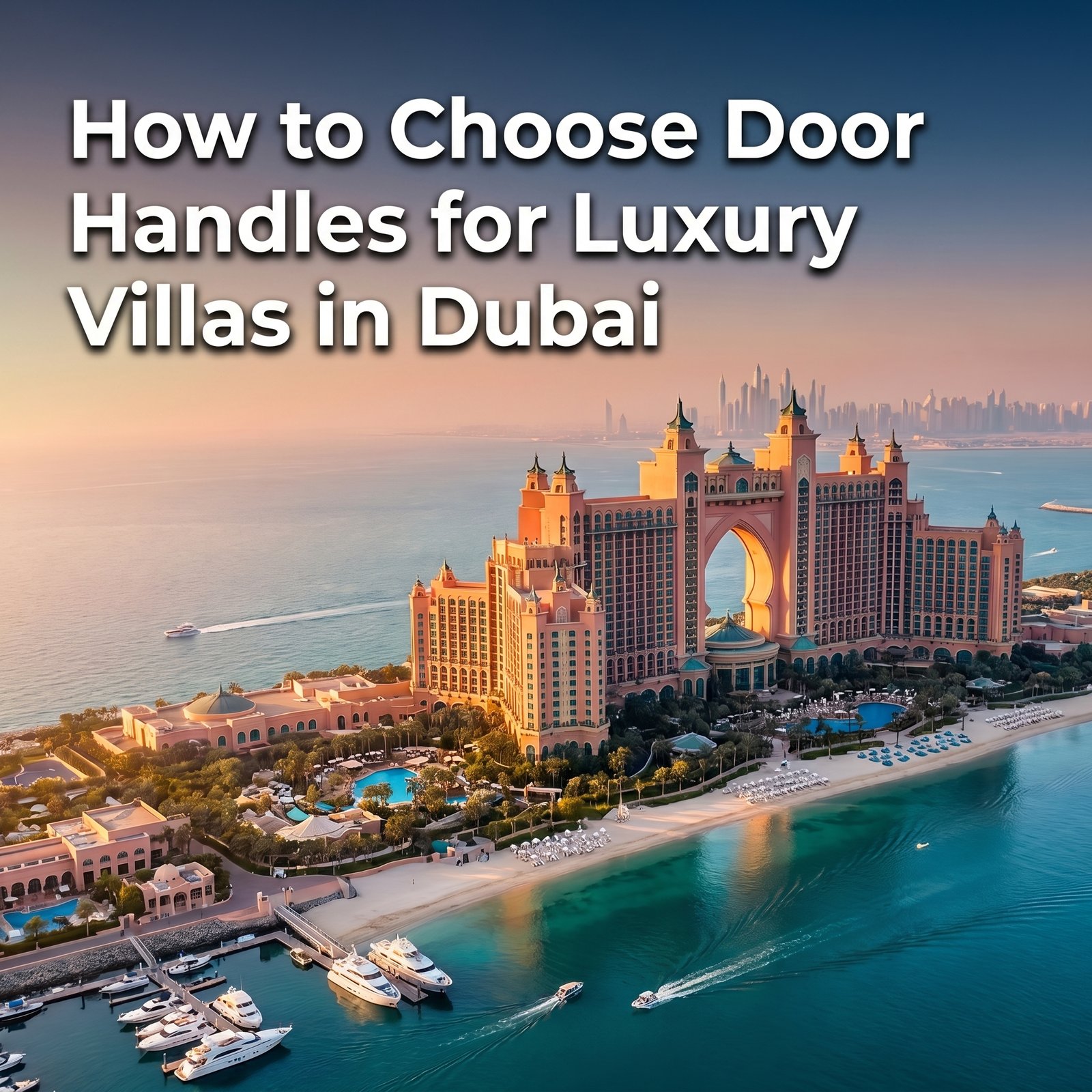 How to Choose Door Handles for Luxury Villas in Dubai