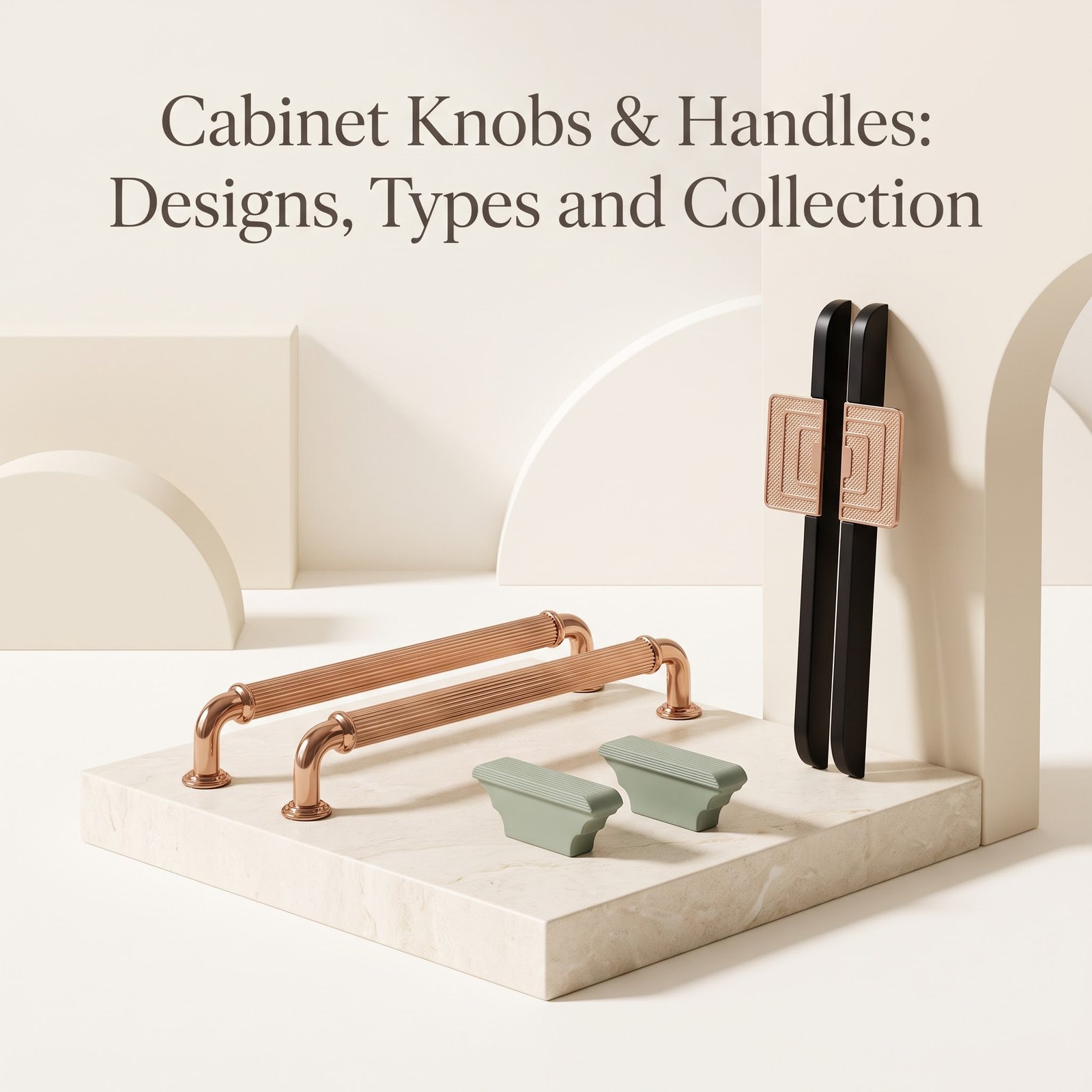 Cabinet Knobs & Handles: Designs, Types, Collection